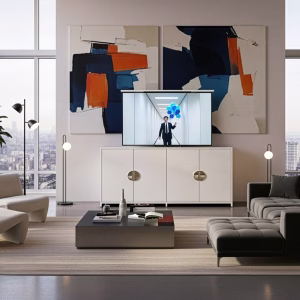 EMMA | Modern Hidden TV Lift Cabinet